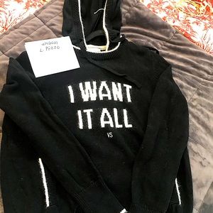 VS PINK Sweater Hoodie WOW!!